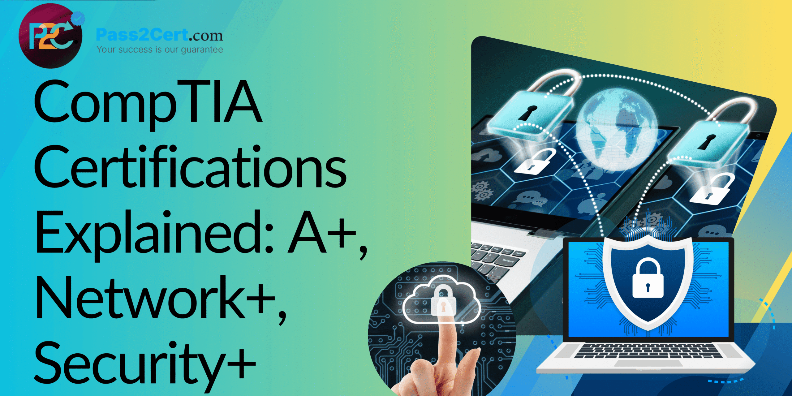 CompTIA A+, Network+, and Security+ certification roadmap for IT careers