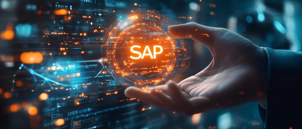 SAP ERP system dashboard overview