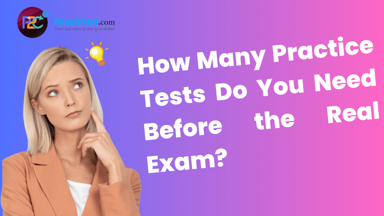 Students taking practice tests to improve exam performance and confidence